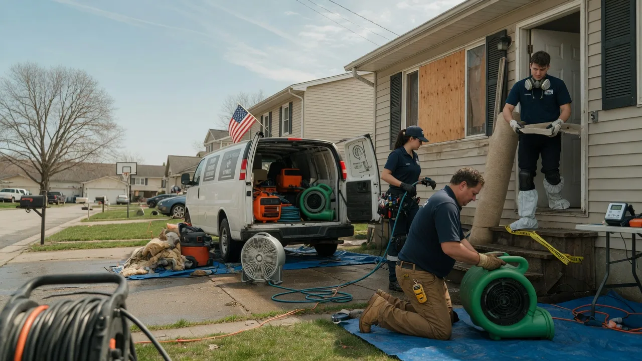 Water Damage Restoration in Powhatan, VA near me